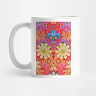 Prismatic Floral Mug